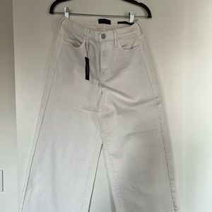 Banana Republic High rise wide leg crop jeans